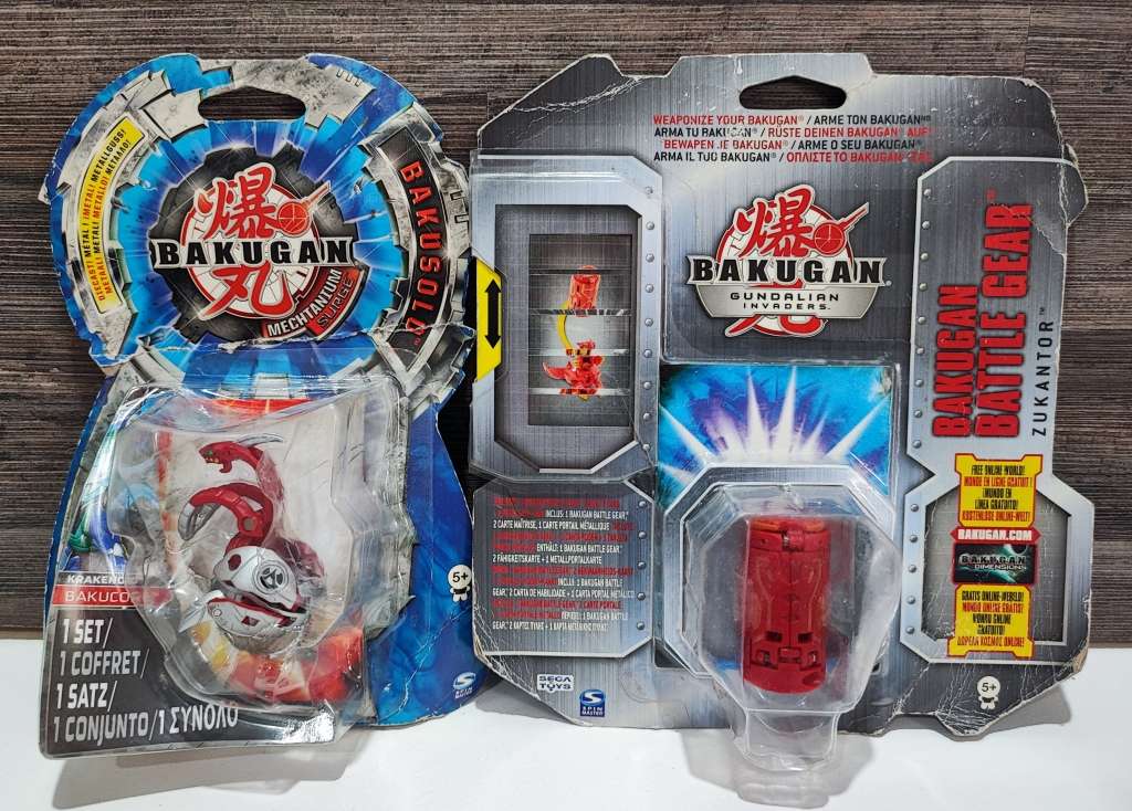 Bakugan Combo - Bacucore and Zukantor