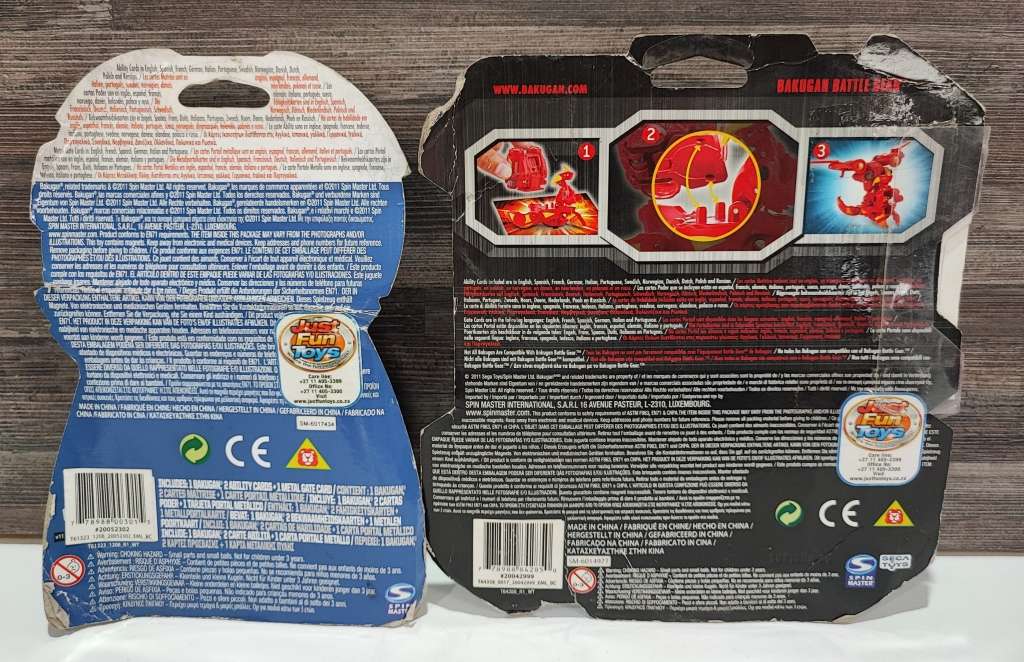 Bakugan Combo - Bacucore and Zukantor