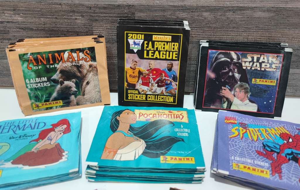 Panini/Topps Mixed Sticker packets