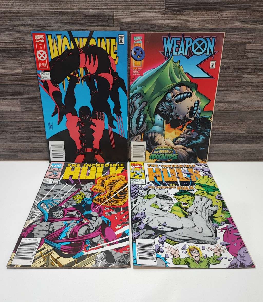 Vintage 1995/1996 Marvel Comic Book Collection 1