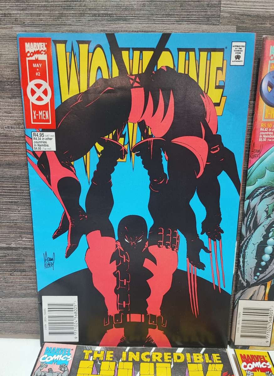 Vintage 1995/1996 Marvel Comic Book Collection 1