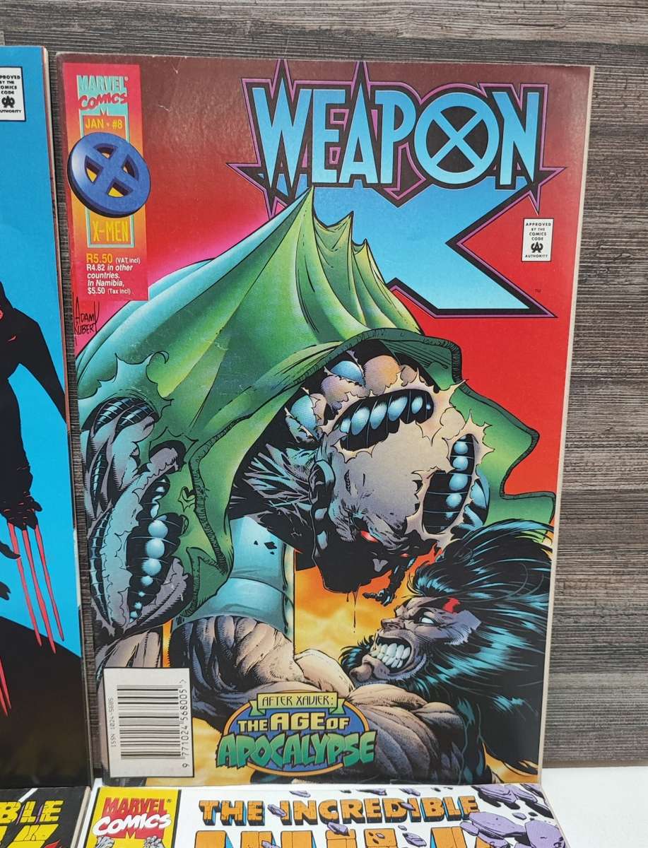 Vintage 1995/1996 Marvel Comic Book Collection 1