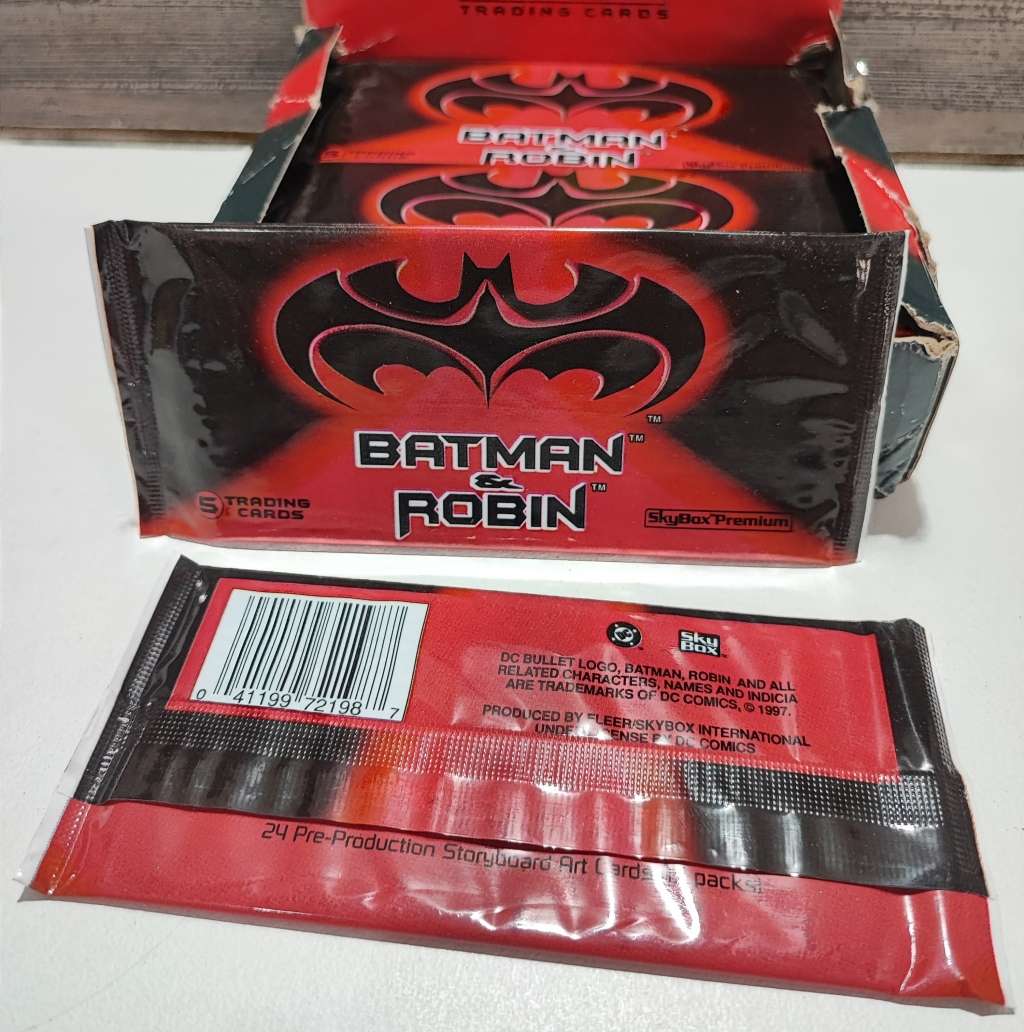 1997 SkyBox Batman and Robin Collectible Cards