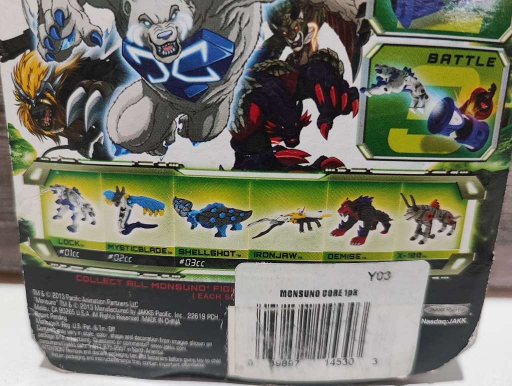 2013 Jakks Pacific Monsuno Combat Chaos - Ironjaw