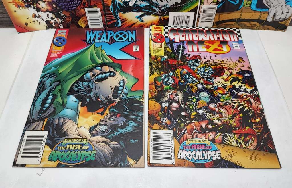 Vintage 1995/1996 Marvel Comic Book Collection 2