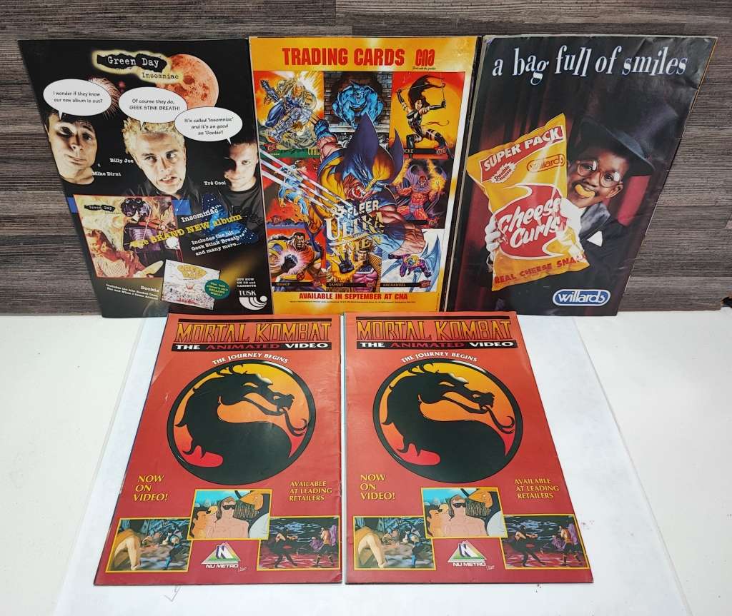 Vintage 1995/1996 Marvel Comic Book Collection 2