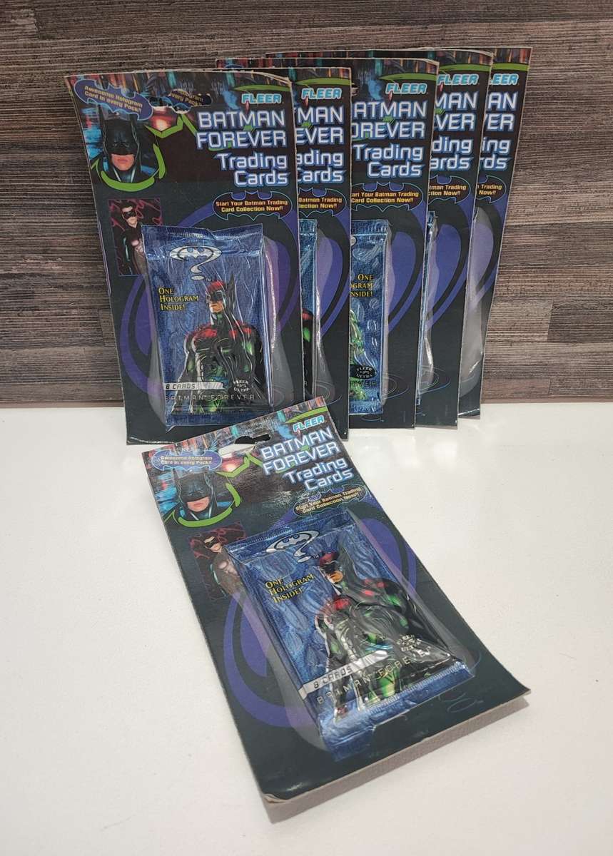 1995 Fleer Batman Forever Trading Cards(Bid per packet)