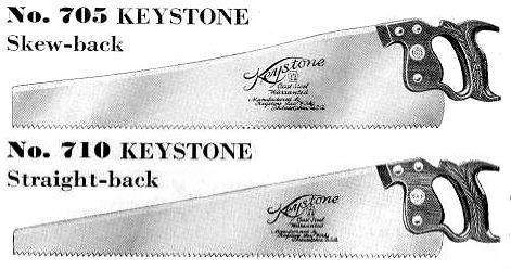 Vintage Keystone hand saw