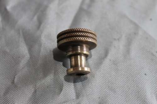 Stanley Plane Brass Depth Adjusting Nut - Left Handed