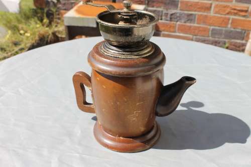 vintage coffee grinder