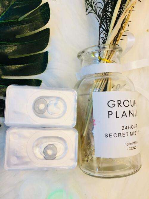 Bling girl Eye Beauty Contact Lens Half Year Usage 0 Diopter -- SOLITAIE