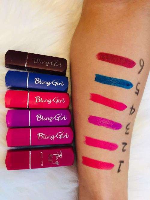 Blinggirl Lipstick LipGloss Professional Makeup Matte #1