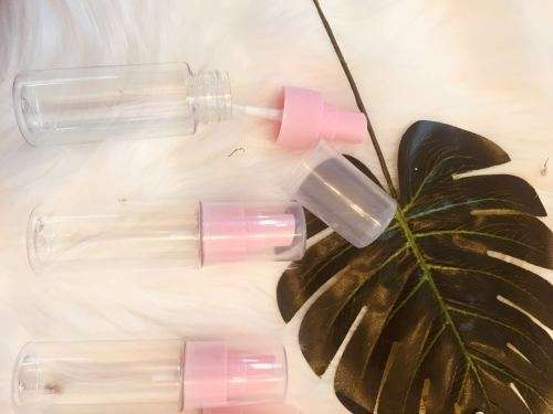 Refillable Travel Bottles Set Package Cosmetics Bottles Plastic Pressing Spray Bottle Makeup Tools