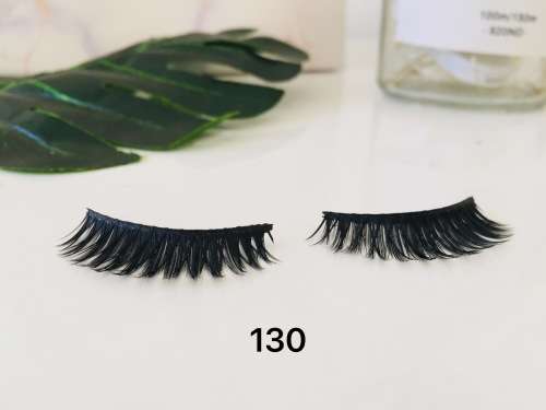 RED CHERRY SERIE Eyelashes 100% Human Hair Black#160