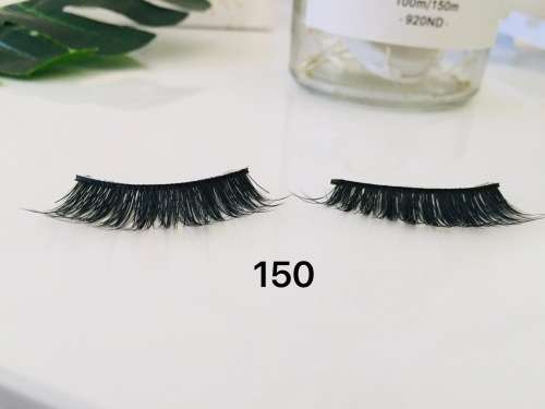 RED CHERRY SERIE Eyelashes 100% Human Hair Black#160