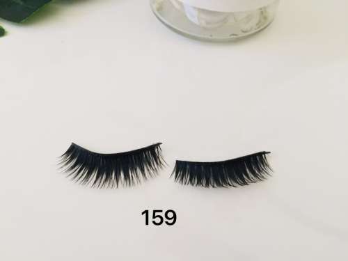 RED CHERRY SERIE Eyelashes 100% Human Hair Black#160