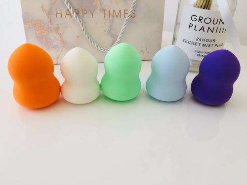 Cocute Beauty Sponge Foundation Powder Smooth Makeup Sponge for Lady Make Up Cosmetic Puff--purple