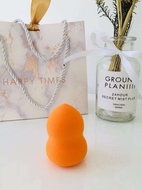 Cocute Beauty Sponge Foundation Powder Smooth Makeup Sponge for Lady Make Up Cosmetic Puff--purple