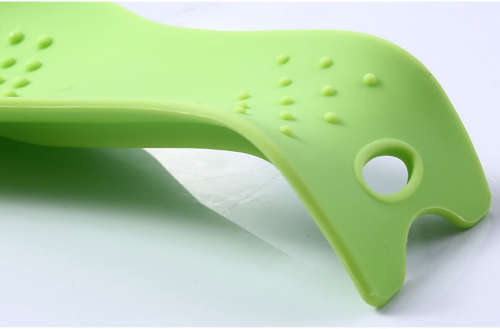 Silicone Spoon Rest Waterproof Cooking Tools Placemat Mat Rest for Dining Table FDA approve--red