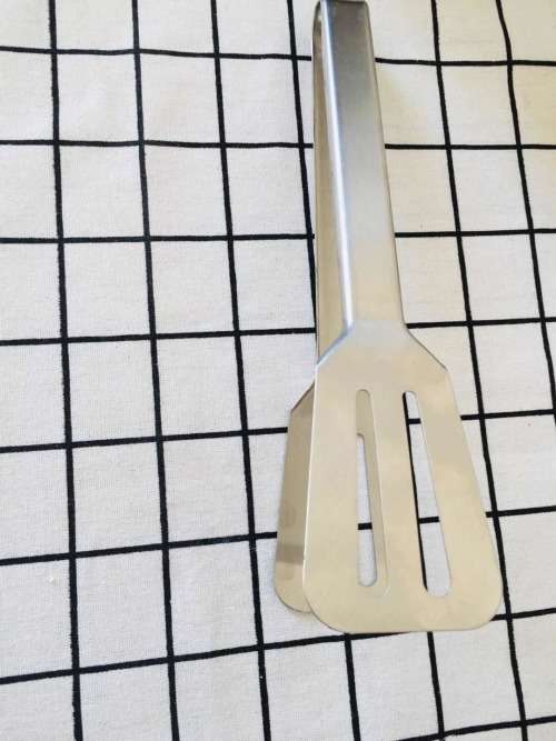 1PC Stainless Steel Kitchen Tongs BBQ Clip Food Tongs