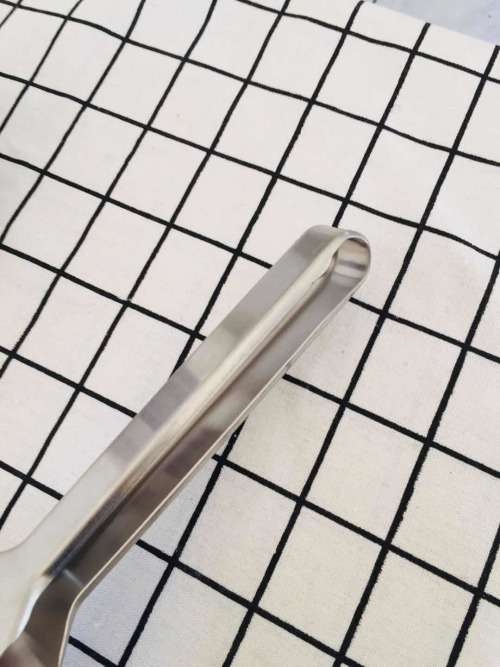 1PC Stainless Steel Kitchen Tongs BBQ Clip Food Tongs