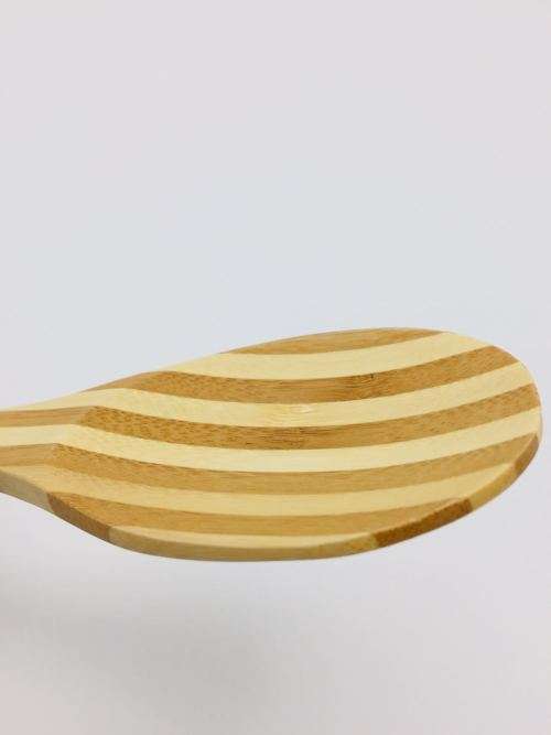 Bamboo Kitchen Wooden Round Cooking Tools Spoon Spatula Mixing Small Bamboo Spoon Holder