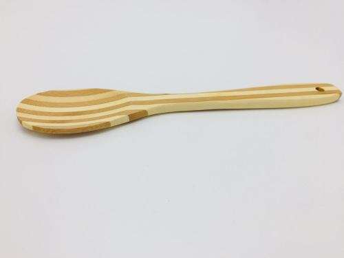 Bamboo Kitchen Wooden Round Cooking Tools Spoon Spatula Mixing Small Bamboo Spoon Holder