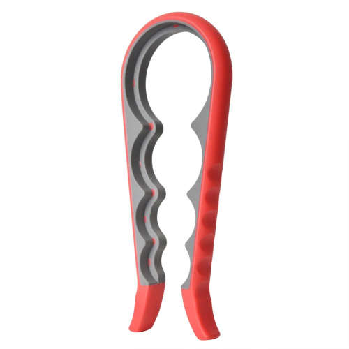 4 In 1 Handy Screw Cap Jar Bottle Opener Multifunctional Purpose Can Opener Kitchen Gadgets-orange