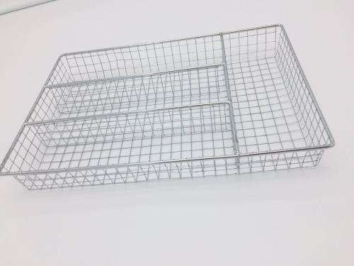 stainless steelCutlery Tray Kitchen Cabinet Chopsticks Cutlery Storage Compartment Divider--silver