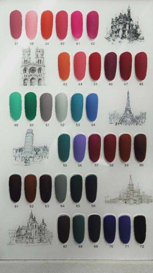 blinggirl Soak Off UV LED Gel Nail Polish Glitter Nails Art 72 Color Gel Polish Long Lasting