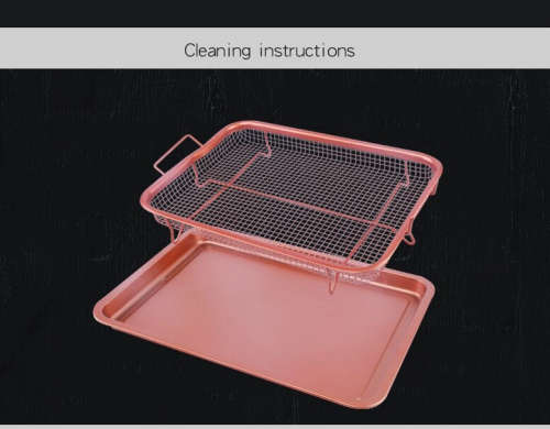 French Fries Basket Convenience Not-sticky Steam Rinse Mesh Basket Frying Fryer