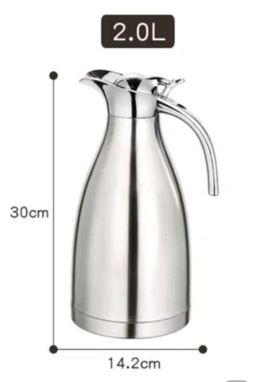 1.5L Coffe pot/Big capacity coffee flask/Stainless steel vacuum flask/Household vacuum coffee pot