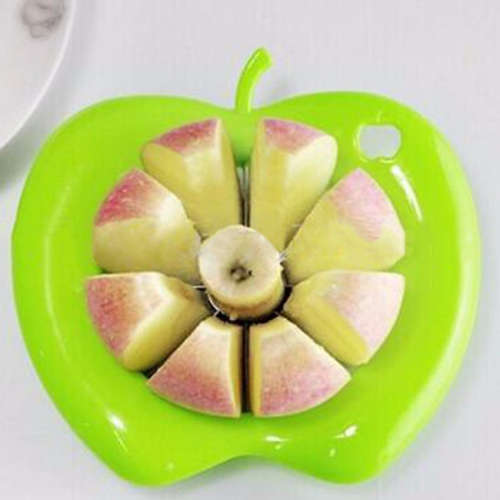 Cut Fruit Multi-function Stainless Steel Shredders Slicers Cut The Apple Device Apple Cutter -orange