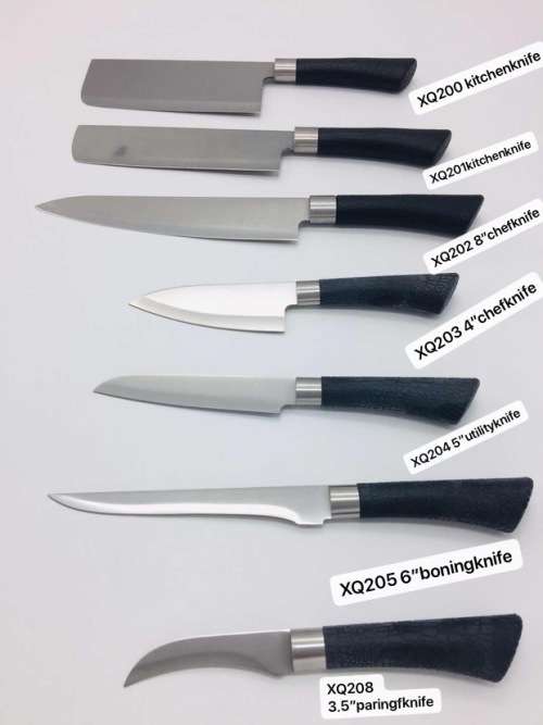High Quality Hongsheng Kitchen Knife Serie Stainless Steel Chef Utility Cooking Knives-XQ205