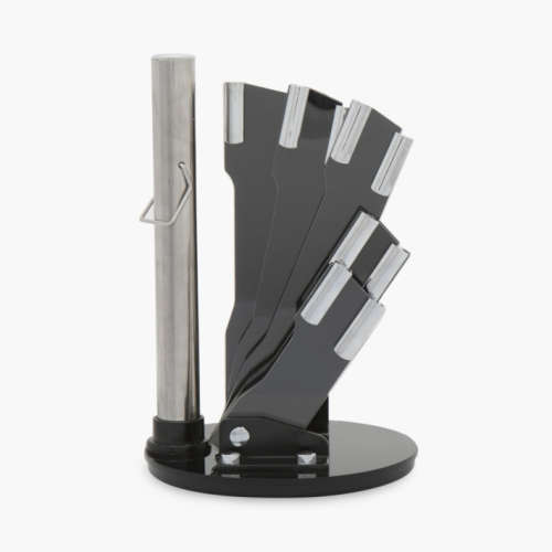 Elite 8pcs stainless steel knife set with non stick coating  and stand/ kitchen knife set with block