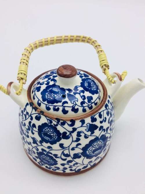 Chinese Tea Pot Tea pot/Chinese style tea pot/Flower design tea pot/Ceramic tea pot--500ml #3
