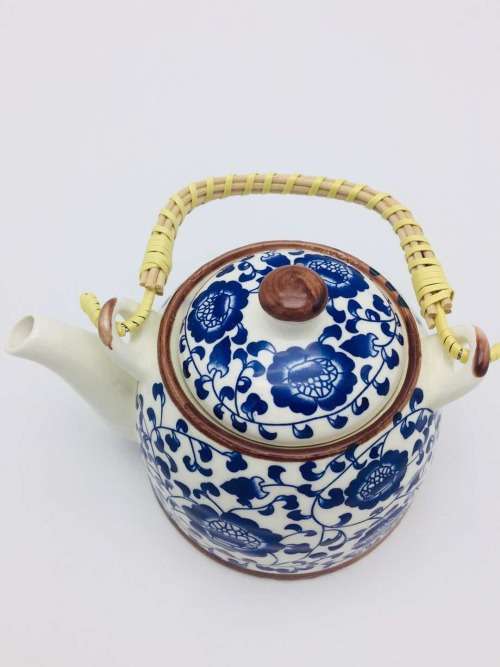 Chinese Tea Pot Tea pot/Chinese style tea pot/Flower design tea pot/Ceramic tea pot--500ml #3