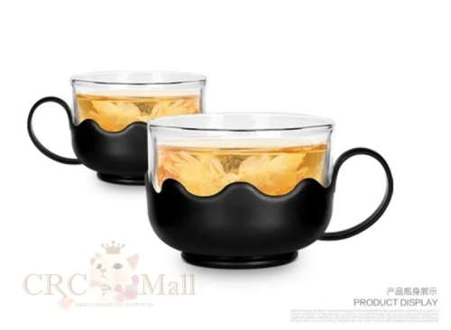 5Pcs Glass Teapot Set Modern Style Large Volume Tea Pot With Strainer Tea Cups Set