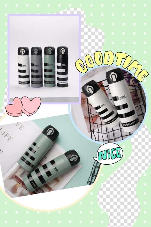 500ML vacuum flask Decal vacuum flask Filter vacuum flask Vacuum flask with sifter