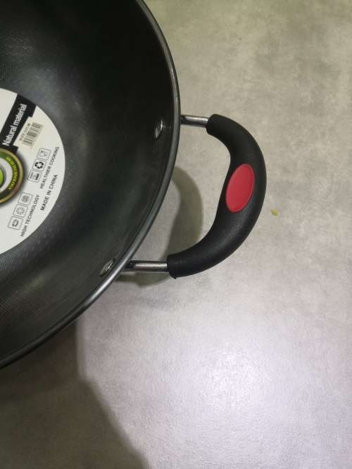 Cast Iron wok 34cm wok Big size wok