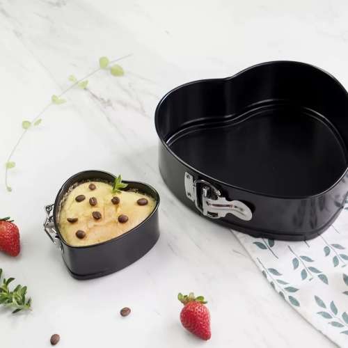 Baking mould Heart design mould Bakeware tool Bake machine Heart Springform mould