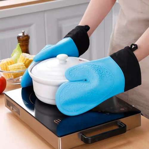 Silicone glove Oven glove High resistant glove--Small