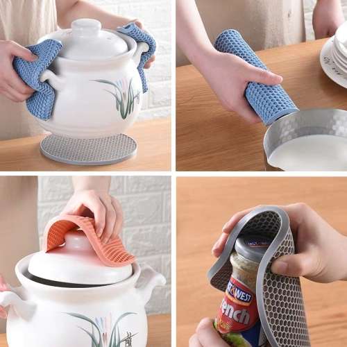 Silicone pot rack Silicone pad Thermal Insulation cup rack Anti-skid pot holder