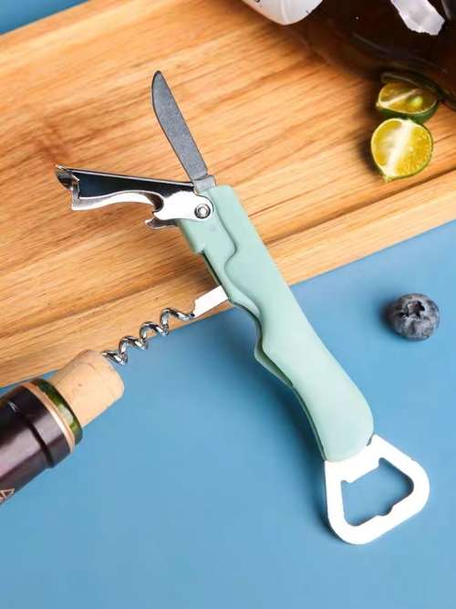 Corkscrew Wine bottle opener Beer bottle opener Multifunctional opener Knife