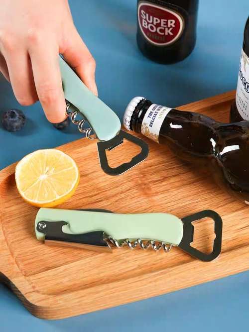 Corkscrew Wine bottle opener Beer bottle opener Multifunctional opener Knife