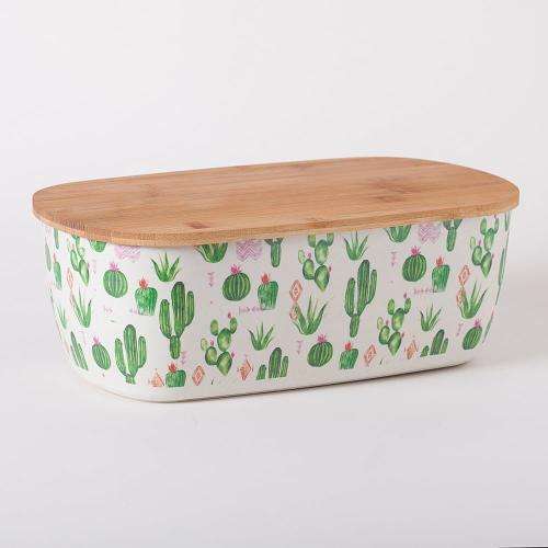 Bamboo fibre bread bins