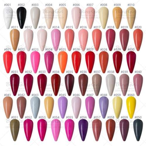 Bling Girl Gel Smalto Soak Off UV/LED Full Set, 120 Colour Gels+ Top and Base Coat