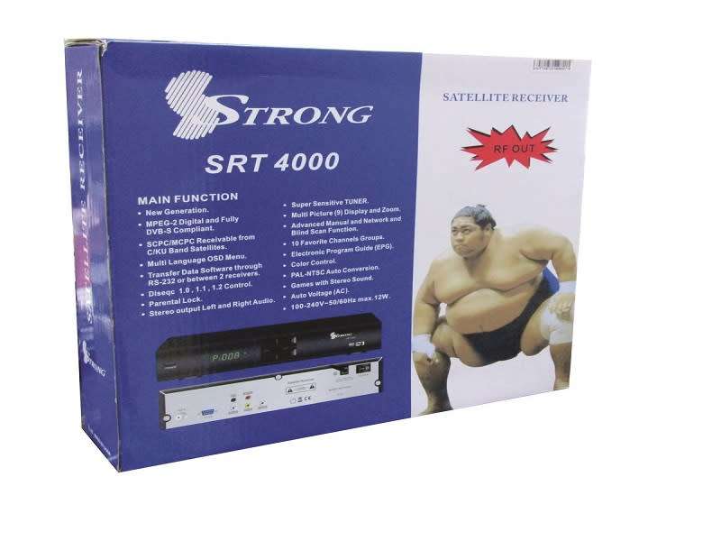 STRONG SATELLITE RECEIVER SRT4000