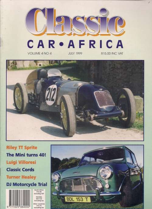 Classic Car Africa July 1999