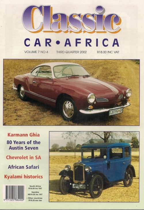 Classic Car Africa Third Quarter 2002